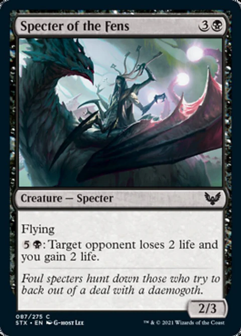 Specter of the Fens - STX - C