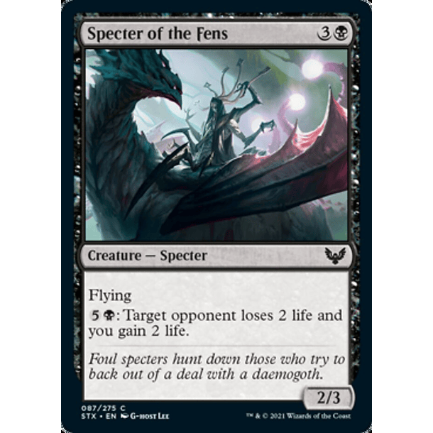 Specter of the Fens - STX - C