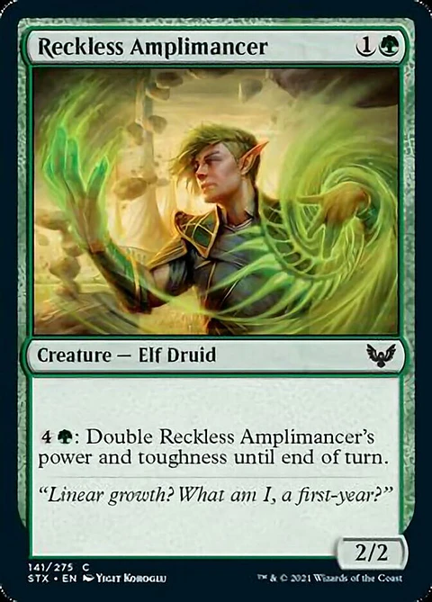 Reckless Amplimancer - STX - C