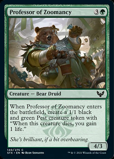 Professor of Zoomancy - STX - C