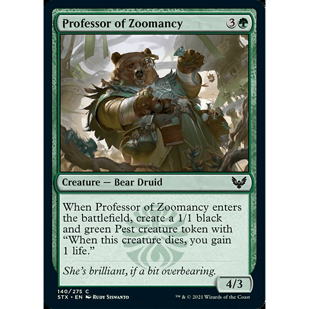 Professor of Zoomancy - STX - C