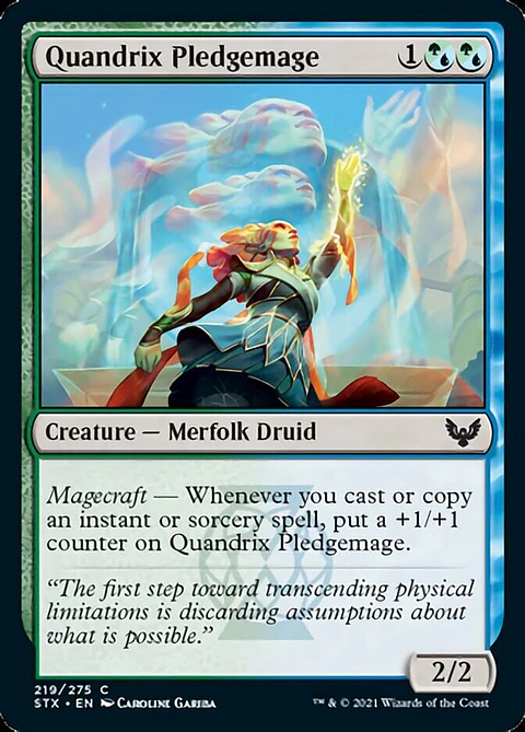 Quandrix Pledgemage - STX - C