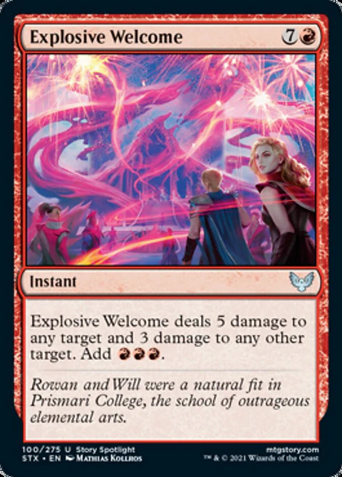 Explosive Welcome - STX - U 