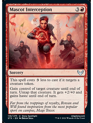 Mascot Interception - STX - U 