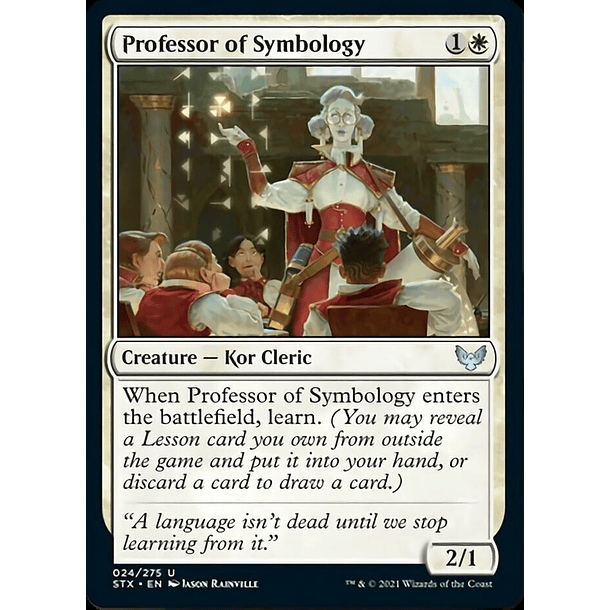 Professor of Symbology - STX - U 