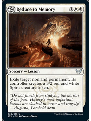 Reduce to Memory - STX - U 