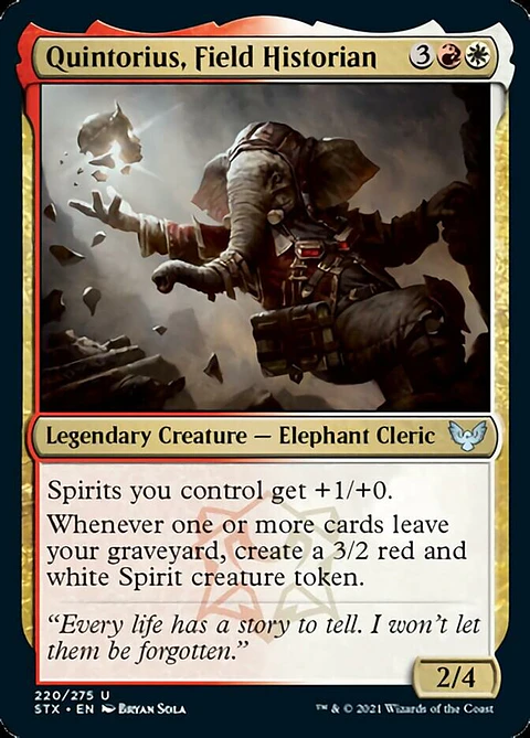 Quintorius, Field Historian - STX - U 