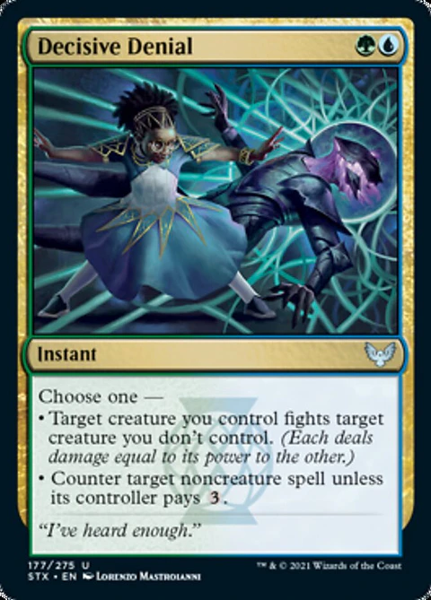 Decisive Denial - STX - U 