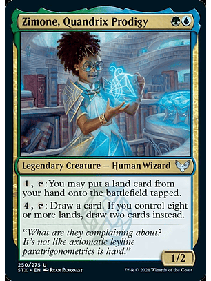 Zimone, Quandrix Prodigy - STX - U 