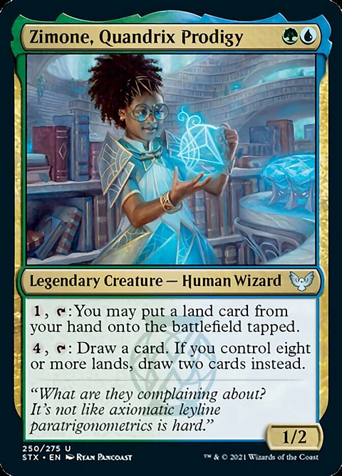 Zimone, Quandrix Prodigy - STX - U 