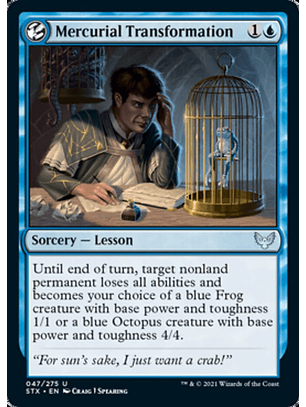 Mercurial Transformation - STX - U 