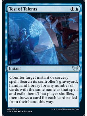 Test of Talents - STX - U 