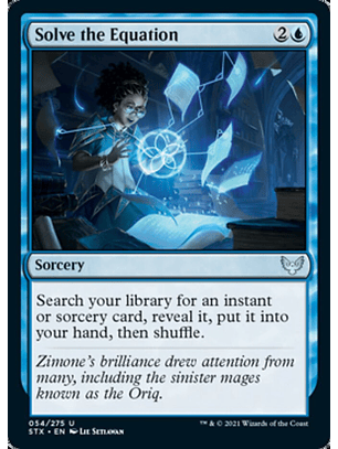 Solve the Equation - STX - U 