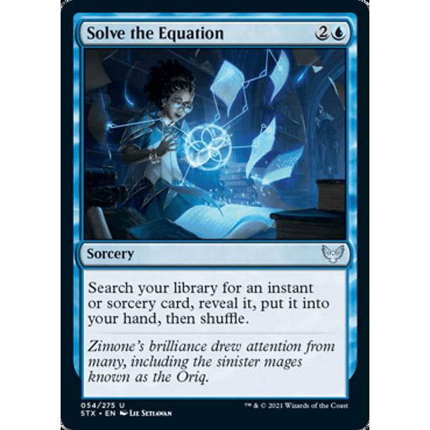 Solve the Equation - STX - U 