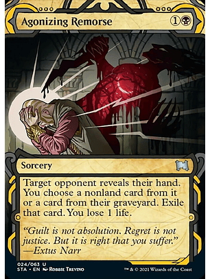 Agonizing Remorse - STA - U 