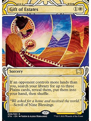 Gift of Estates - STA - R