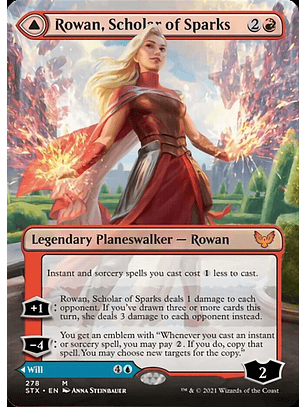 Rowan, Scholar of Sparks // Will, Scholar of Frost - STX - M