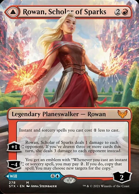 Rowan, Scholar of Sparks // Will, Scholar of Frost - STX - M