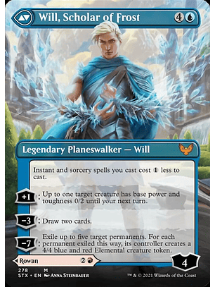 Rowan, Scholar of Sparks // Will, Scholar of Frost - STX - M