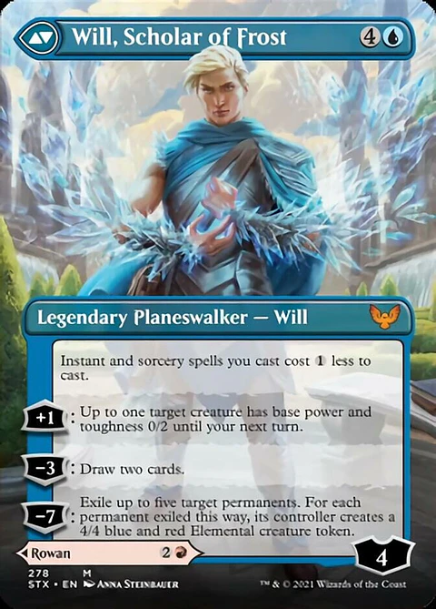 Rowan, Scholar of Sparks // Will, Scholar of Frost - STX - M