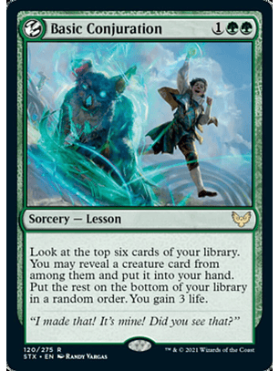 Basic Conjuration - STX - R 