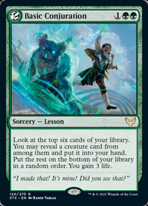 Basic Conjuration - STX - R 