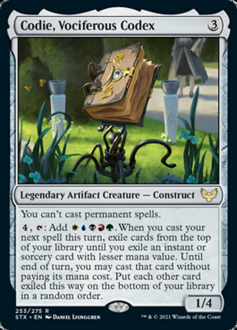Codie, Vociferous Codex - STX - R