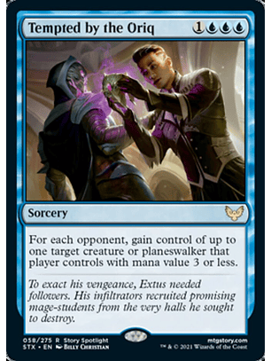 Tempted by the Oriq  - STX - R