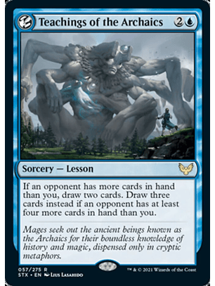 Teachings of the Archaics - STX - R