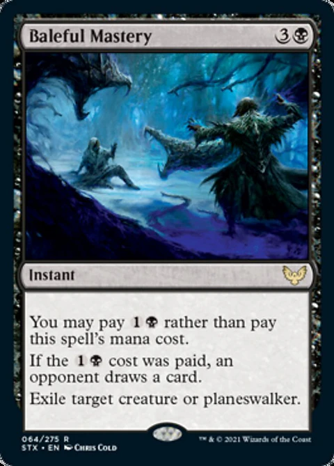 Baleful Mastery - STX - R