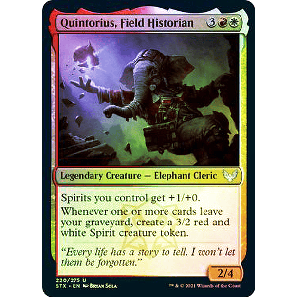 Quintorius, Field Historian - STX - U ★