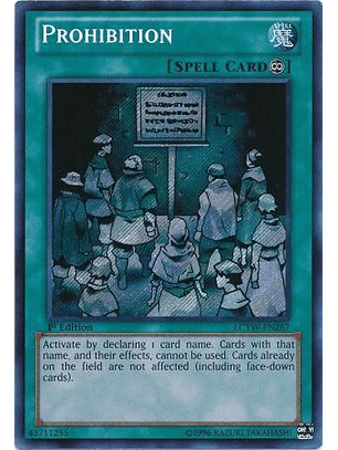 Prohibition - LCYW-EN267 - Secret Rare