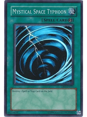 Mystical Space Typhoon - DB1-EN031 - Super Rare