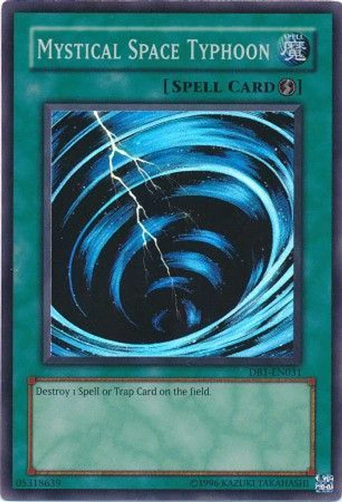 Mystical Space Typhoon - DB1-EN031 - Super Rare