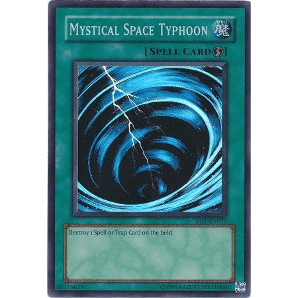 Mystical Space Typhoon - DB1-EN031 - Super Rare