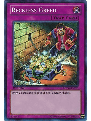 Reckless Greed - LCYW-EN285 - Super Rare PL