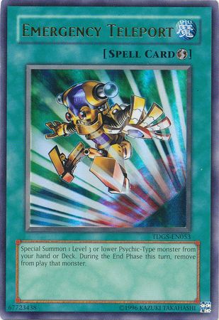 Emergency Teleport - TDGS-EN053 - Ultra Rare 1