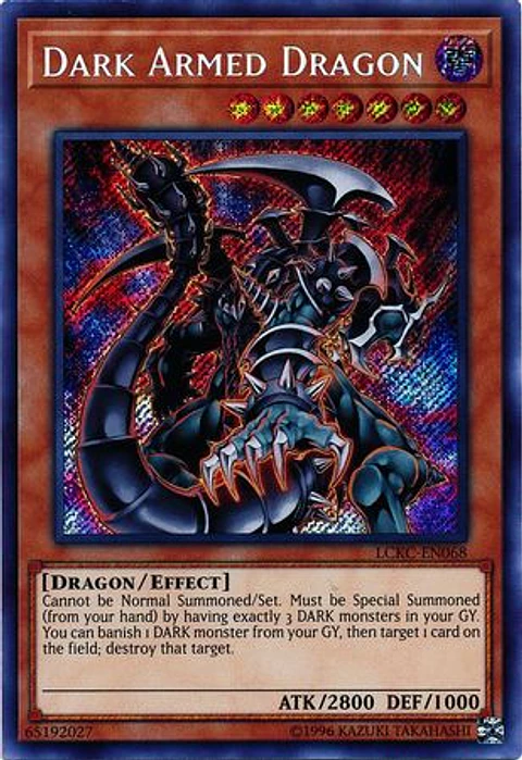 Dark Armed Dragon - LCKC-EN068 - Secret Rare