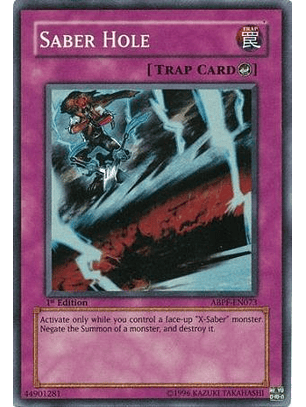 Saber Hole - ABPF-EN073 - Super Rare