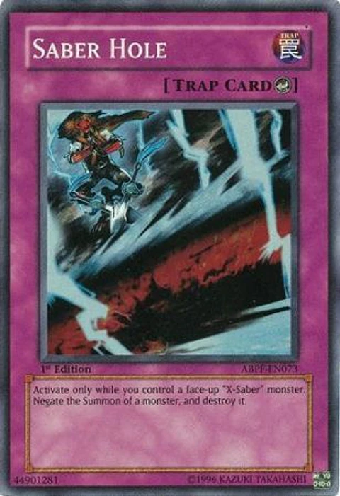 Saber Hole - ABPF-EN073 - Super Rare