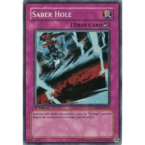 Saber Hole - ABPF-EN073 - Super Rare