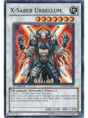 X-Saber Urbellum - 5DS3-EN040 - Common