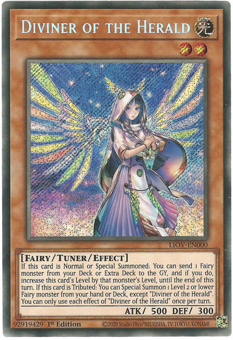 Diviner of the Herald - LIOV-EN000 - Secret Rare