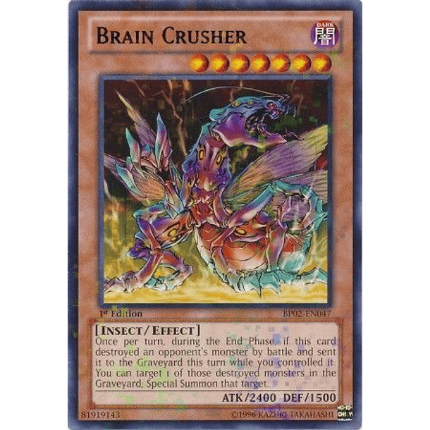 Brain Crusher - BP02-EN047 - Mosaic Rare