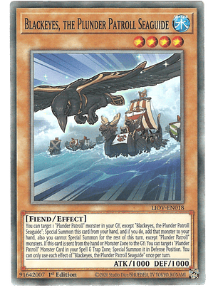 Blackeyes, the Plunder Patroll Seaguide - LIOV-EN018 - Common