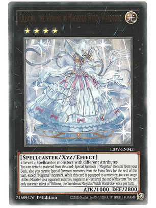 Rilliona, the Wondrous Magistus Witch Wardrobe - LIOV-EN042 - Ultra Rare