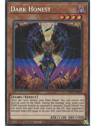 Dark Honest - LIOV-EN022 - Secret Rare