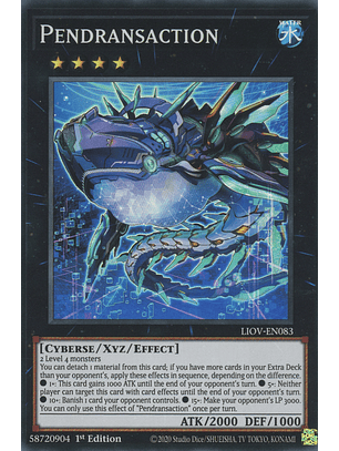 Pendransaction - LIOV-EN083 - Super Rare 