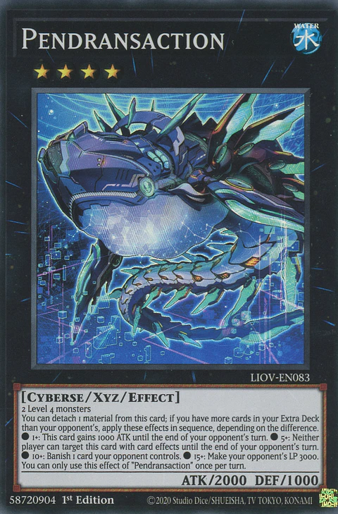 Pendransaction - LIOV-EN083 - Super Rare 