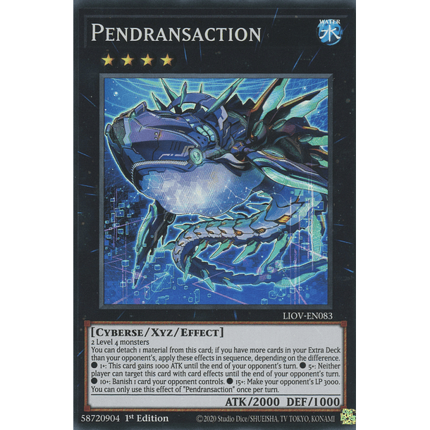 Pendransaction - LIOV-EN083 - Super Rare 